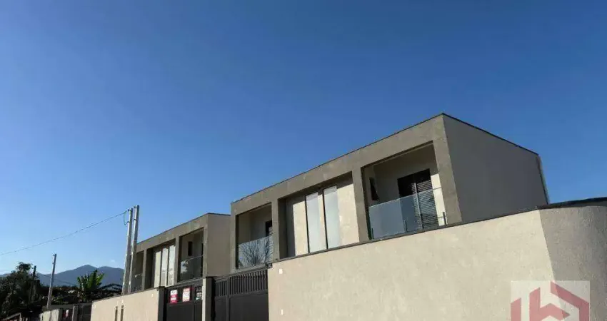 Sobrado com 2 dormitórios à venda, 75 m² por R$ 550.000,00 - Boracéia - Bertioga/SP