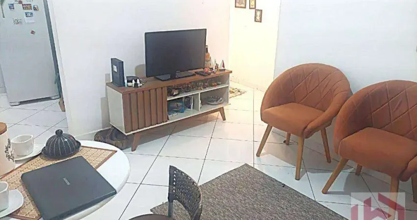 Apartamento com 2 dormitórios à venda, 55 m² por R$ 368.000,00 - Embaré - Santos/SP