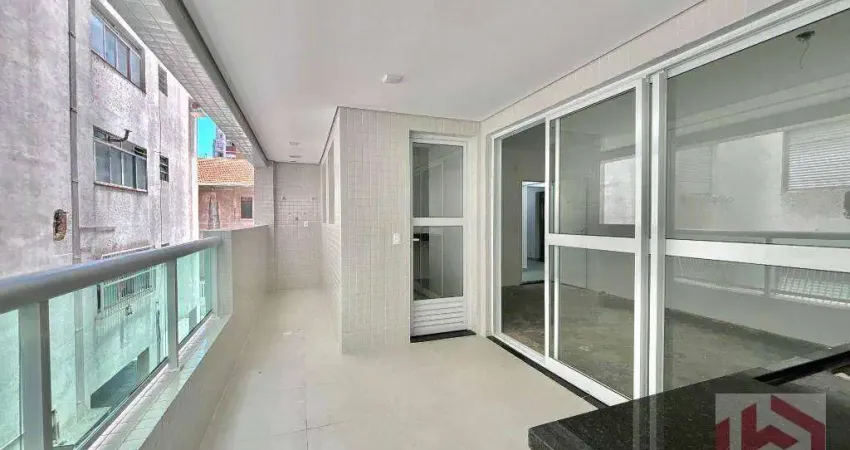 Apartamento com 2 dormitórios à venda, 97 m² por R$ 890.000,00 - Embaré - Santos/SP