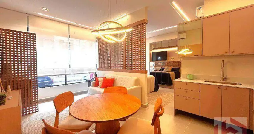 Studio com 1 dormitório à venda, 37 m² por r$ 368.744,00 - centro - são vicente/sp