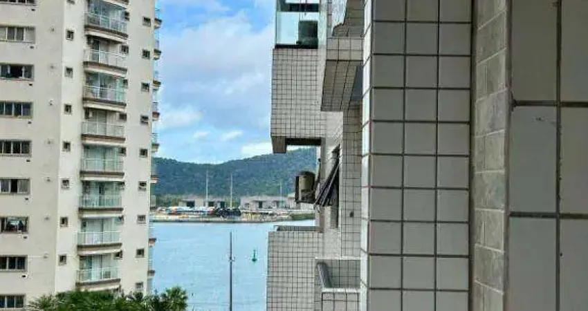 Apartamento com 2 dormitórios para alugar, 105 m² por r$ 5.500 pacote/mês - ponta da praia - santos/sp