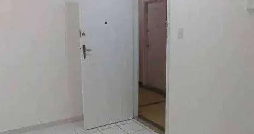 Kitnet com divisória para alugar, 33 m² por r$ 2.100 ( água + luz incluso)  pacote/mês - pompéia - santos/sp