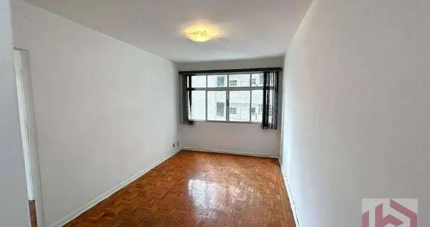 Apartamento com 1 dormitório à venda, 57 m² por r$ 330.000,00 - josé menino - santos/sp
