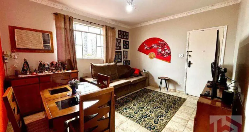 Apartamento com 2 dormitórios à venda, 88 m² por r$ 350.000,00 - gonzaga - santos/sp