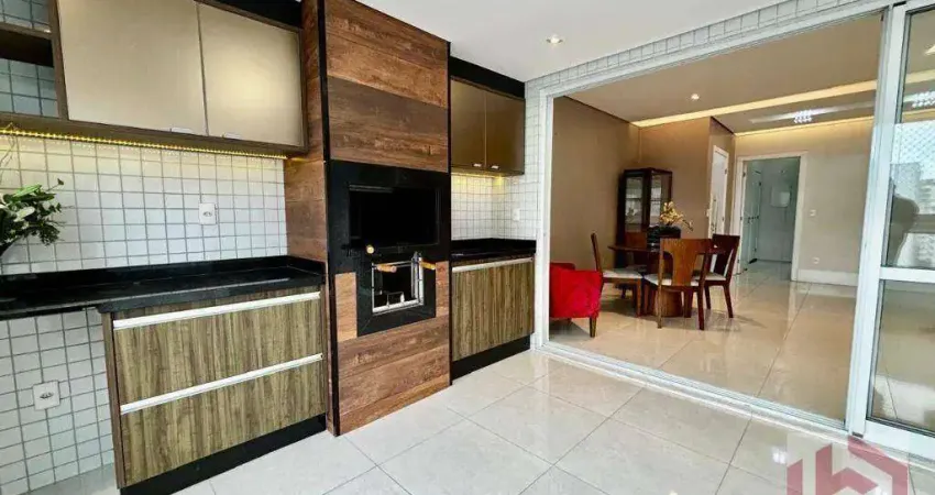 Apartamento com 3 dormitórios à venda, 136 m² por r$ 1.200.000,00 - itararé - são vicente/sp