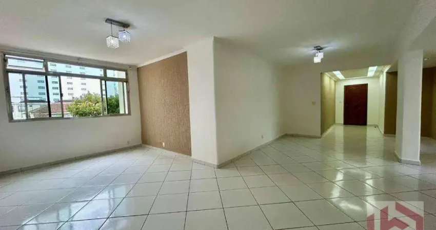 Apartamento com 2 dormitórios à venda, 119 m² por r$ 690.000 - boqueirão - santos/sp
