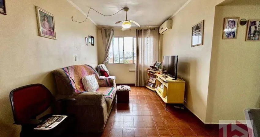 Apartamento com 2 dormitórios à venda, 81 m² por r$ 500.000,00 - embaré - santos/sp