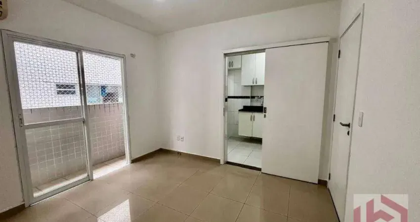 Apartamento com 1 dormitório à venda por r$ 450.000,00 - campo grande - santos/sp
