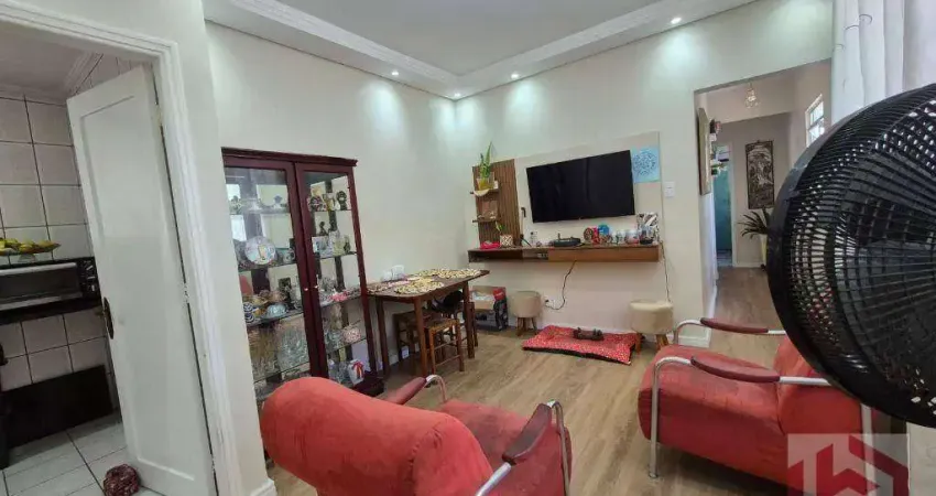 Apartamento com 2 dormitórios à venda, 59 m² por r$ 450.000,00 - gonzaga - santos/sp