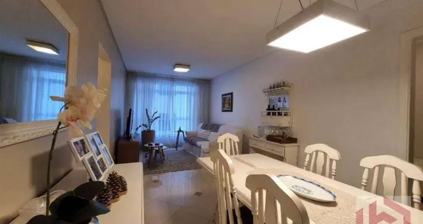 Apartamento com 2 dormitórios à venda, 106 m² por r$ 849.000 - pompéia - santos/sp