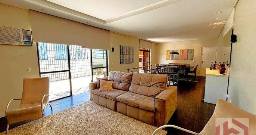 Cobertura com 2 dormitórios à venda, 260 m² por r$ 2.150.000,00 - boqueirão - santos/sp