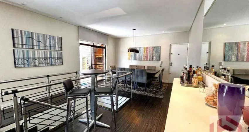 Cobertura com 2 dormitórios à venda, 260 m² por r$ 2.067.000,00 - boqueirão - santos/sp