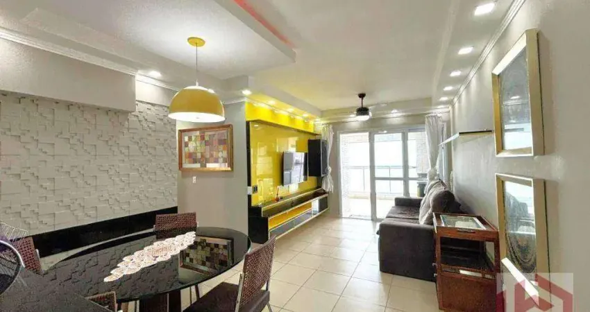 Apartamento com 2 dormitórios à venda, 80 m² por r$ 989.000,00 - vila guilhermina - praia grande/sp