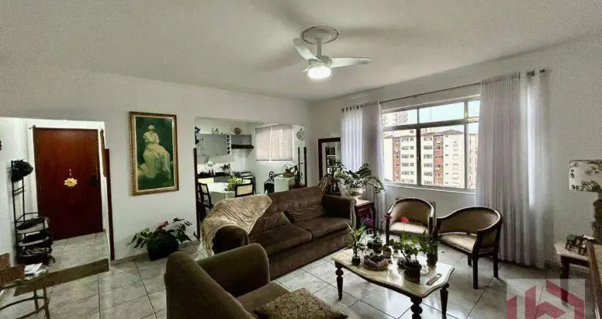 Apartamento com 3 dormitórios à venda, 195 m² por r$ 800.000,00 - gonzaga - santos/sp