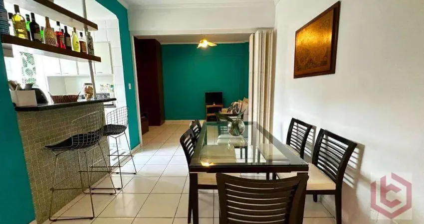 Apartamento com 2 dormitórios à venda, 57 m² por r$ 470.000,00 - boqueirão - santos/sp