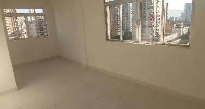 Kitnet com 1 dormitório, há 1 quadra da praia para alugar, 55 m² por r$ 1.450 + encargos/mês - embaré - santos/sp
