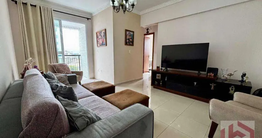 Apartamento com 2 dormitórios à venda, 89 m² por r$ 520.000,00 - macuco - santos/sp