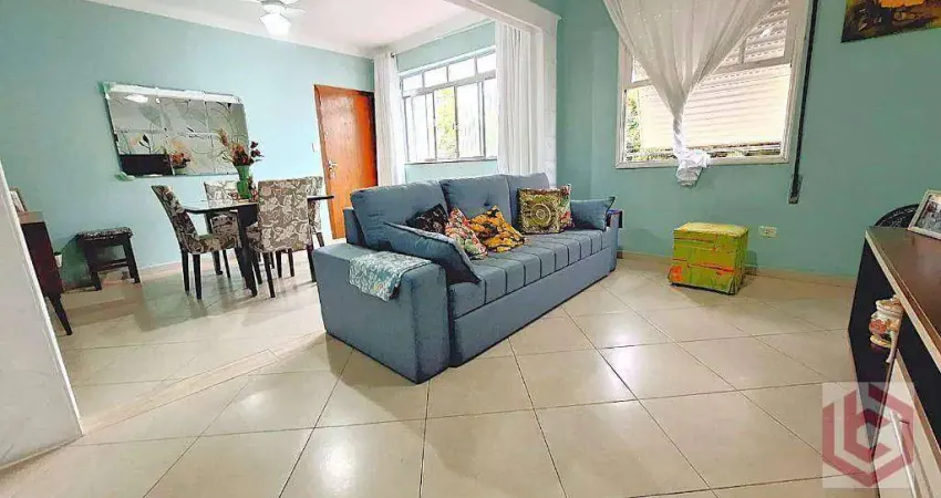 Apartamento com 1 dormitório à venda, 70 m² por r$ 415.000,00 - aparecida - santos/sp