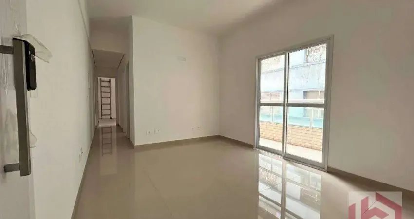 Apartamento com 2 dormitórios à venda, 73 m² por r$ 700.000 - itararé - são vicente/sp