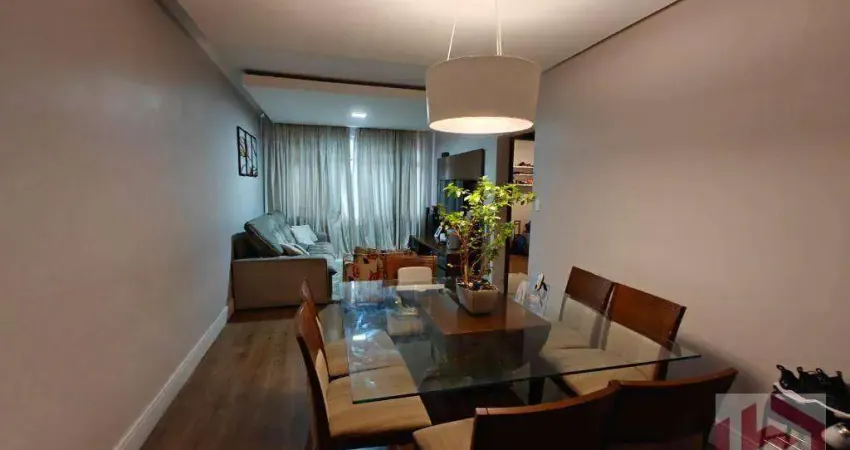 Apartamento com 2 dormitórios à venda, 93 m² por r$ 640.000 - marapé - santos/sp
