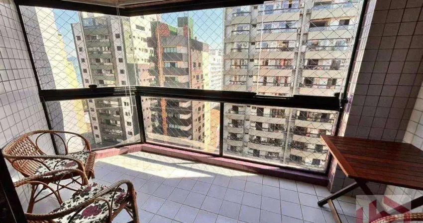 Apartamento com 2 dormitórios à venda, 120 m² por R$ 1.200.000,00 - Aparecida - Santos/SP