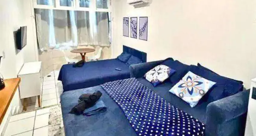Kitnet com 1 dormitório à venda, 27 m² por R$ 269.000,00 - Embaré - Santos/SP