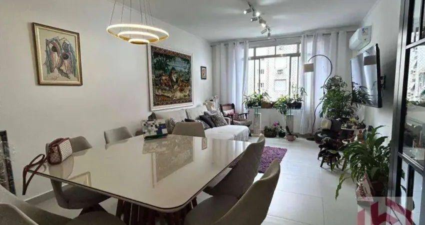 Apartamento com 3 dormitórios à venda, 124 m² por R$ 780.000,00 - Ponta da Praia - Santos/SP