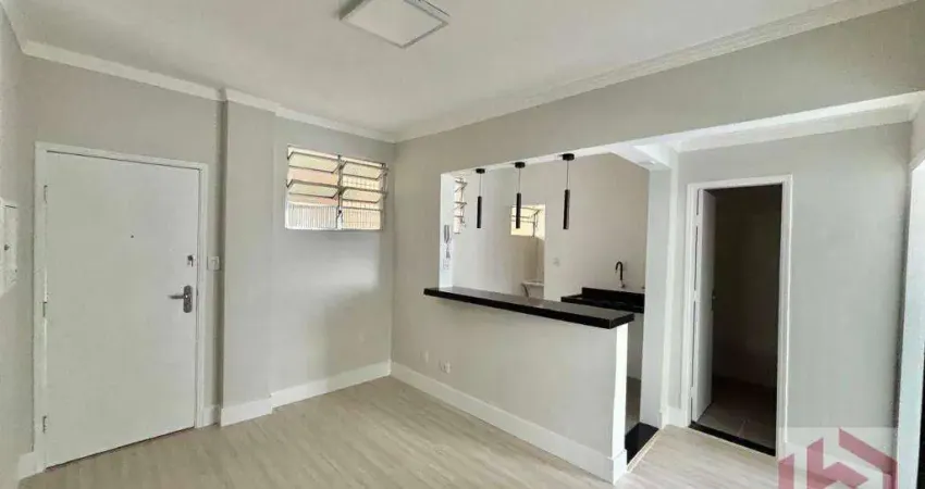 Apartamento com 2 dormitórios à venda, 47 m² por R$ 495.000,00 - Embaré - Santos/SP