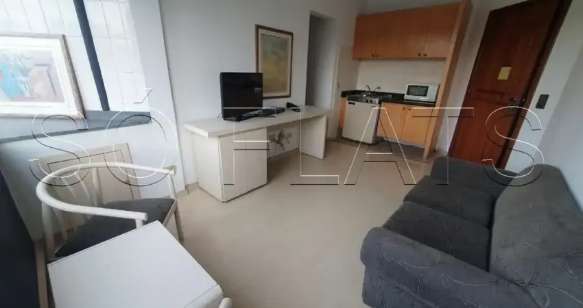 Flat Morumbi Business disponível para venda com 34m², 01 dorm e 01 vaga de garagem