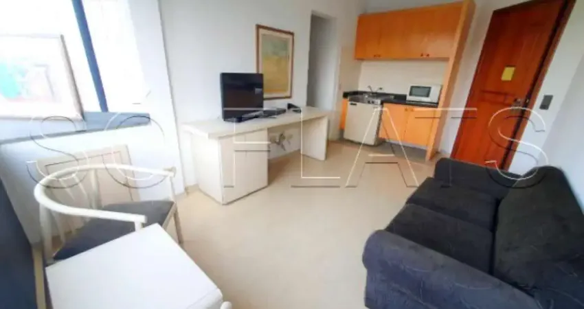 Flat Morumbi Business disponível para venda com 34m², 01 dorm e 01 vaga de garagem