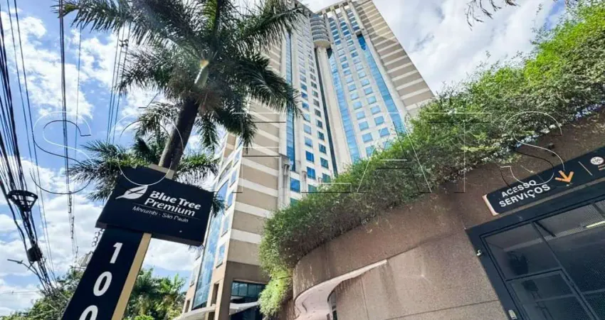 Blue tree morumbi disponível para venda, com 26m² e 01 vaga de garagem