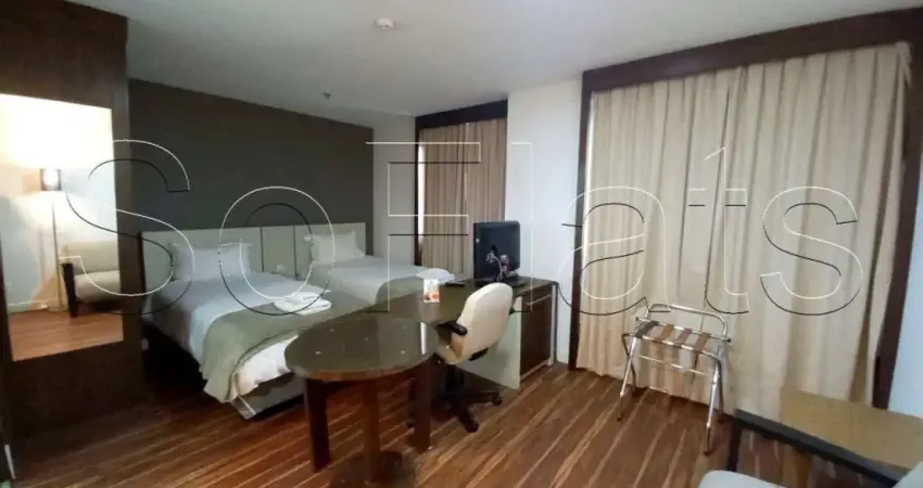 Flat Wyndham São Paulo Paulista disponível para venda com 32m² e 01 vaga de garagem