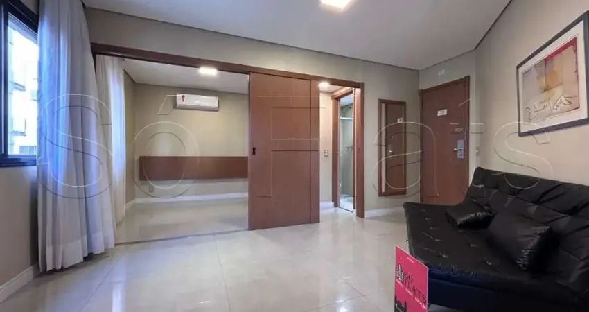 Flat hampton park disponível para venda com 30m² e 01 vaga de garagem