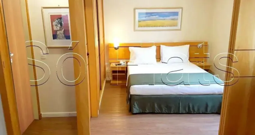 Flat hampton park disponível para venda com 33m², 01 dorm e 01 vaga de garagem