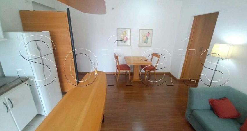Flat Spazio Vitae para locação na Av. Bosque da Saúde com 1 dormitório.