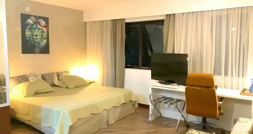 Flat à Venda em Moema 24m² 1 Suíte 1 Vaga Próximo Metrô, Meliá Ibirapuera