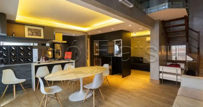 Apartamento blue loft duplex na vila nova conceição 2 dorm disponível locação