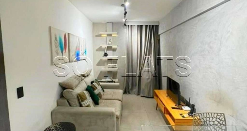 Flat São Paulo Suíte Service  com 38m² e 01 vaga de garagem para locação