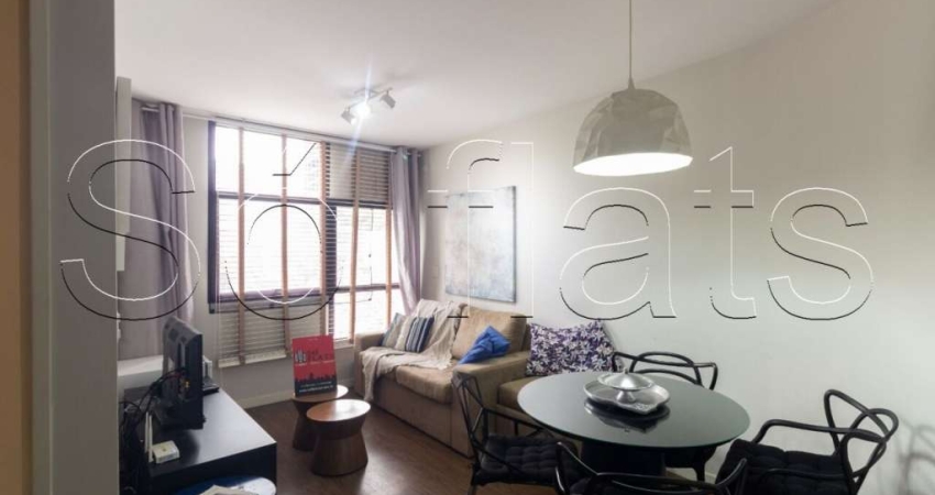 Flat Blair House disponível para venda com 38m²¹, 01 dormitório e 01 vaga de garagem