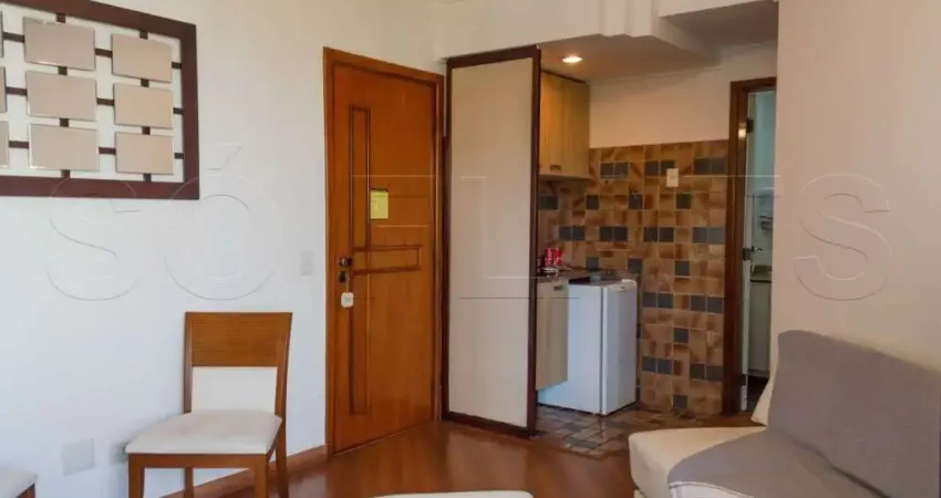 Apartamento disponível para venda com 34m², 01 dorm e 01 vaga de garagem