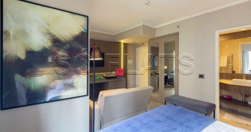Flat Clarion Faria Lima disponível para venda com 27m² e 01 vaga de garagem
