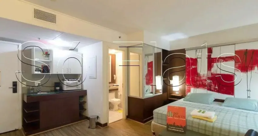 Studio no Melia Ibirapuera com 33m² disponível locação na Avenida Ibirapuera
