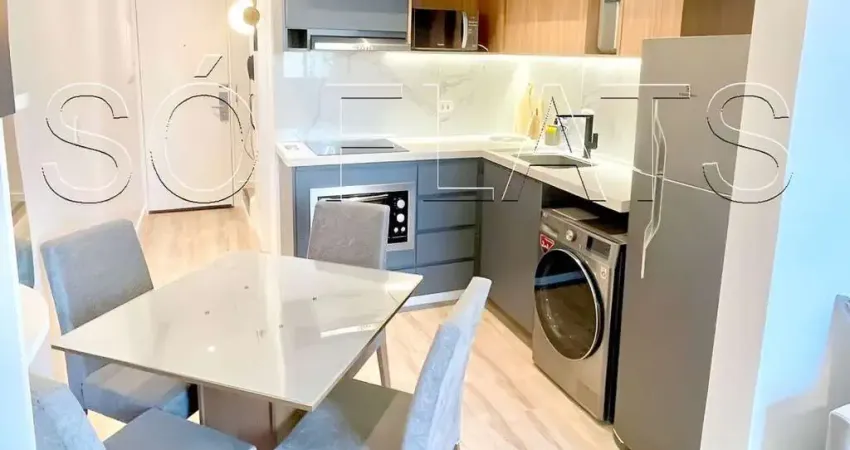 Flat poeta drummond disponível para venda com 56 m², 01 dormitório e 01 vaga