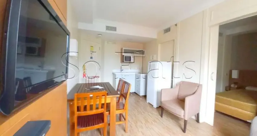 Flat The World disponível para venda com 30m², 1 dormitório e 1 vaga de garagem
