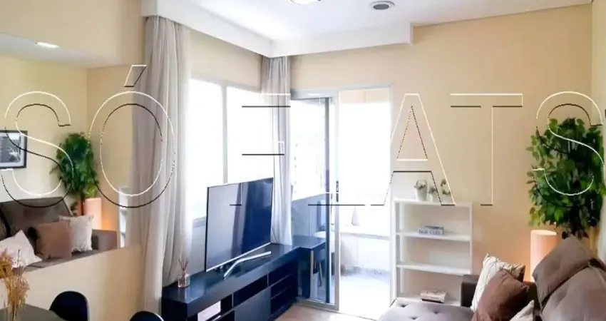 Flat à venda 57m² 1 suíte Brooklin Berrini Transamerica mobiliado com vaga