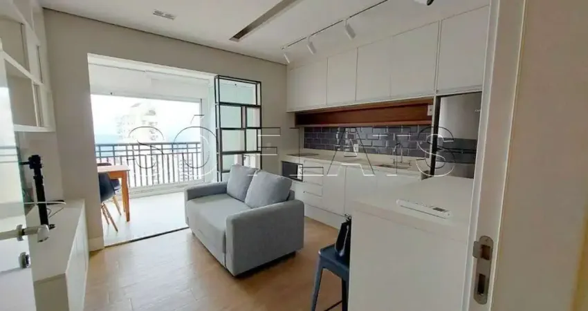 Residencial disponível para locação no bairro do Brooklin, contendo 1 dormitório e 1 vaga.