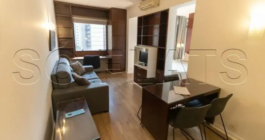 Flat StayBridge 38m² 1 dormitório 1 vaga para locação para locação no Itaim Bibi.