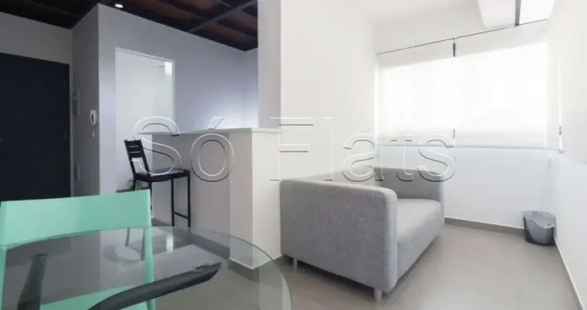 Vn quatá, apto disponível para venda com 65m² e 01 dormitório