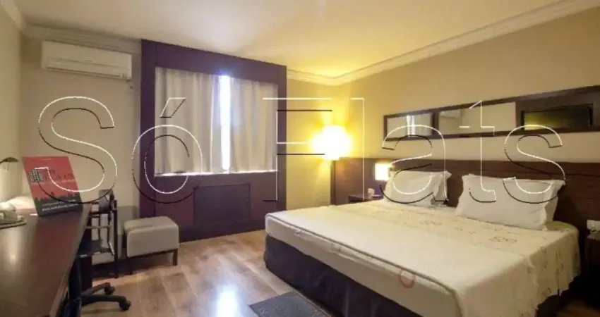 Flat Transamerica Congonhas 29m² e 1 dormitório disponível para locação prox. ao Aeroporto.