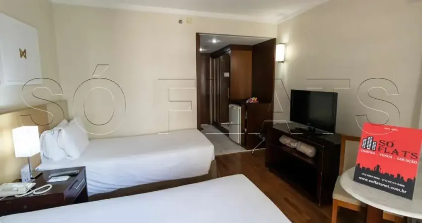 Flat na região do Paraíso, ótima localização e excelente estrutura ,